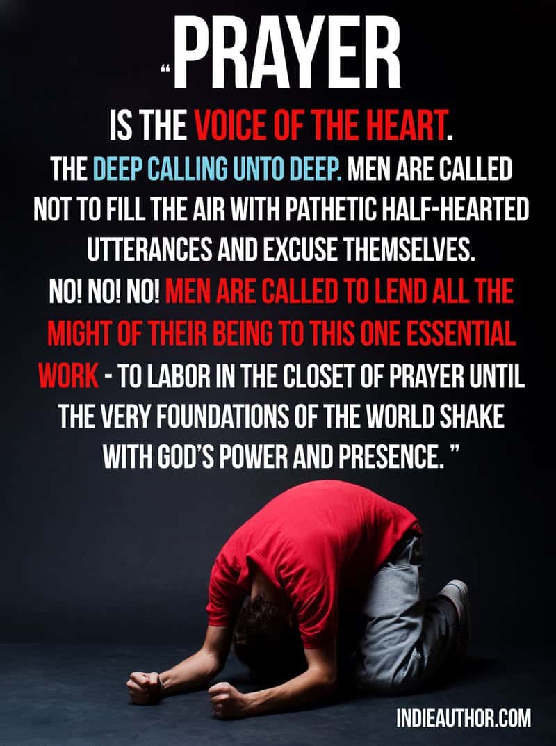Men called to prayer